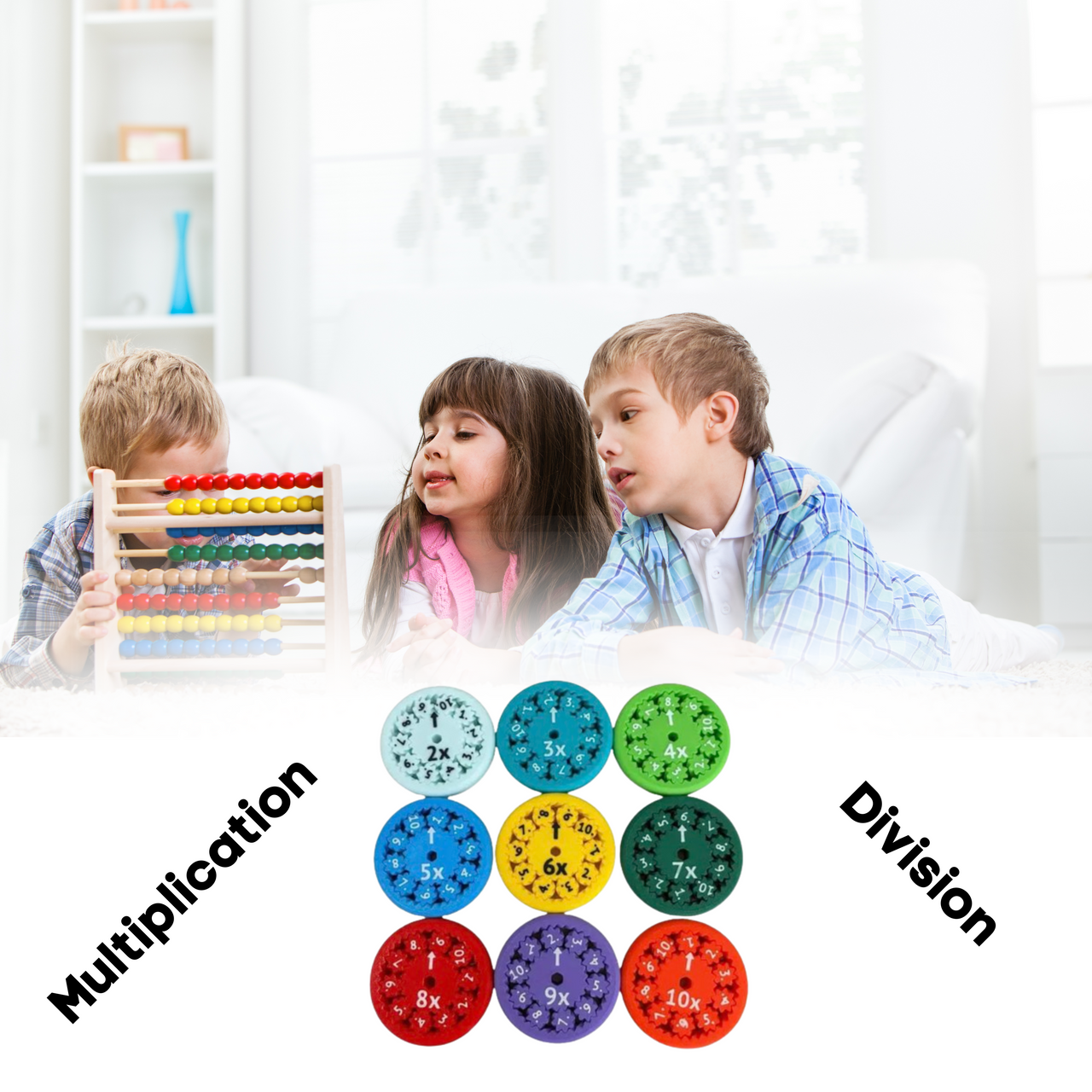 MathSpin | Leren door te spelen - Wiskundige fidget spinner