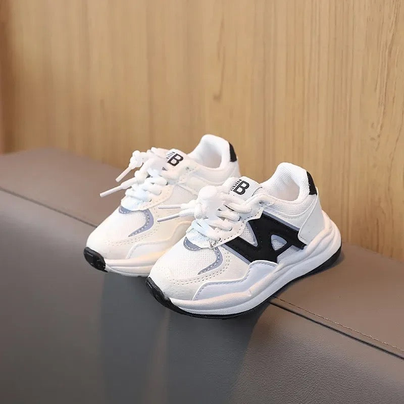 Ademende Lichtgewicht Kindersneakers met Vetersluiting voor Jongens en Meisjes – Maat 21-28 3