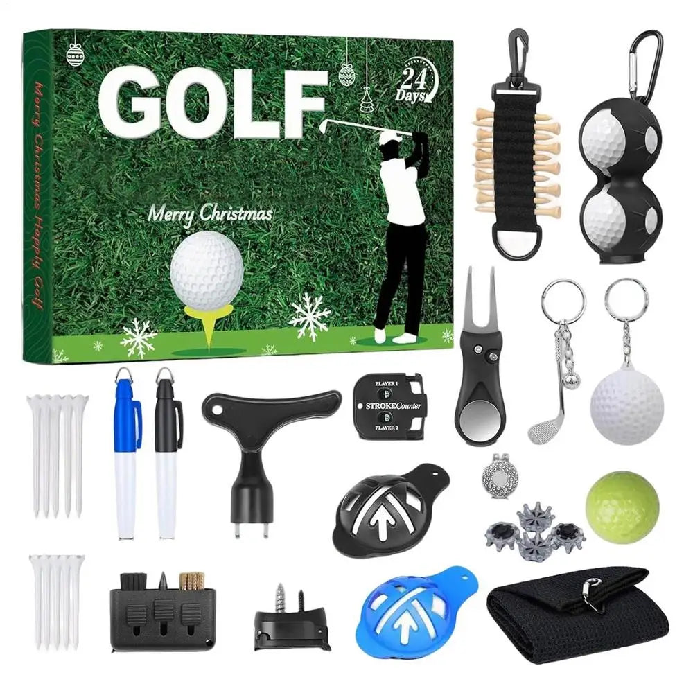 Adventskalender voor golfliefhebbers | Dagelijkse golfaccessoires | Interactief 0