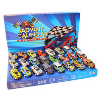 Thumbnail for Adventskalender voor kinderen | 24 speelgoedauto's 0