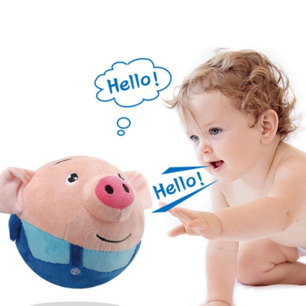 Juguete de peluche parlante y saltarín | Juguete educativo - musical