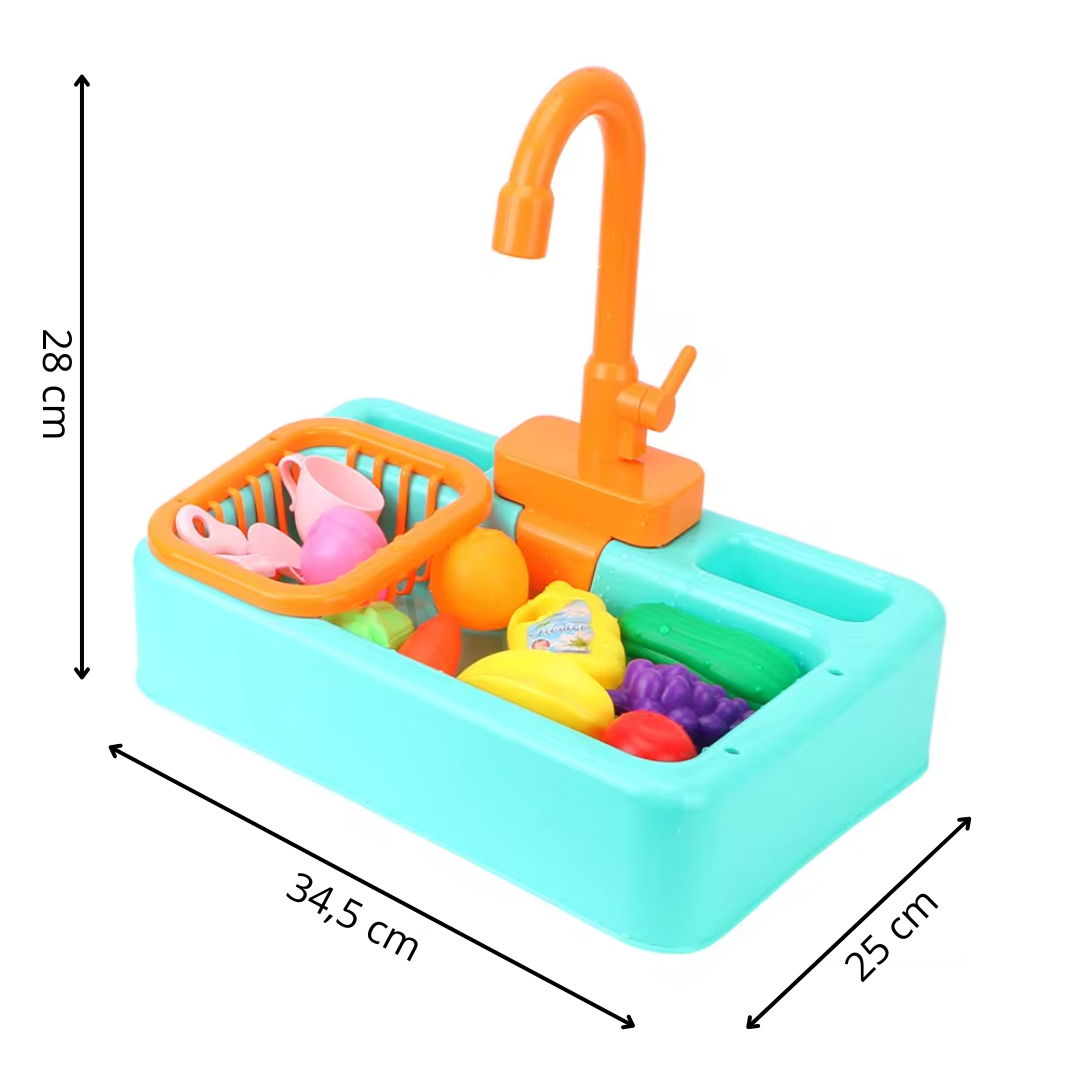AquaPlay Gootsteen | Educatief Speelgoed met Werkende Kraan, 3+ – Leerzaam Spelen en Ontwikkelen 4