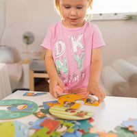 Thumbnail for Worte Wunder | Entdecke die Welt der Wörter – Lehrreiches Spiel mit Holzbuchstaben für Kinder.