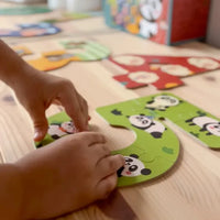 Thumbnail for Worte Wunder | Entdecke die Welt der Wörter – Lehrreiches Spiel mit Holzbuchstaben für Kinder.