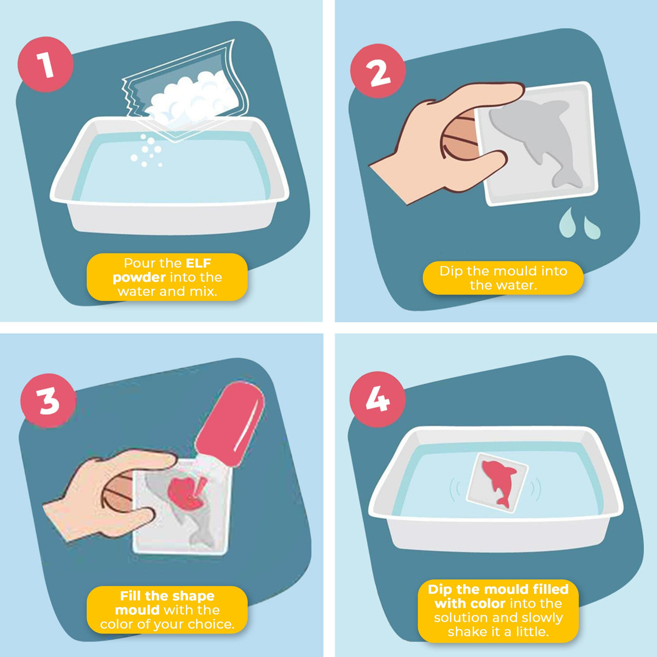 AquaCreatures | Prikkel de verbeelding - DIY zeedieren sensory kit voor eindeloos speelplezier!