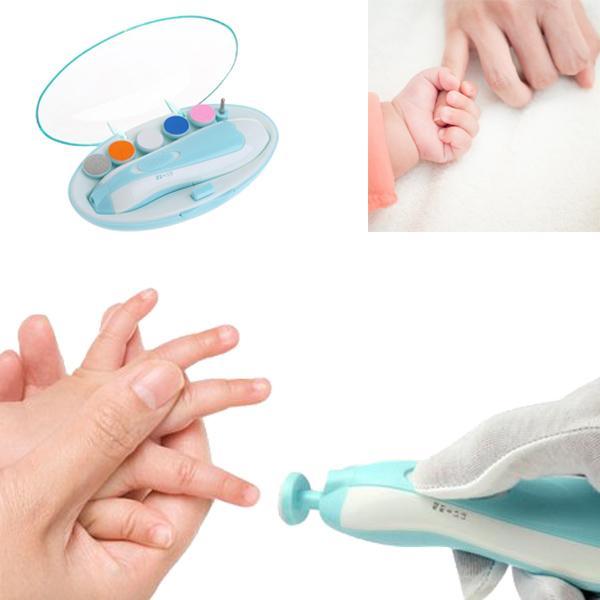 GentleBaby Nagelverzorgingsset | Veilige, Stille en Eenvoudige Verzorging - Perfect voor Baby's, Peuters en Kinderen