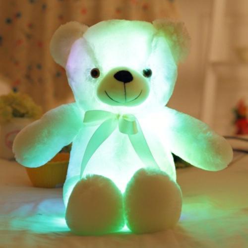 GlowTeddy | Verlicht de nacht - LED Teddy Beer Knuffel voor kinderen