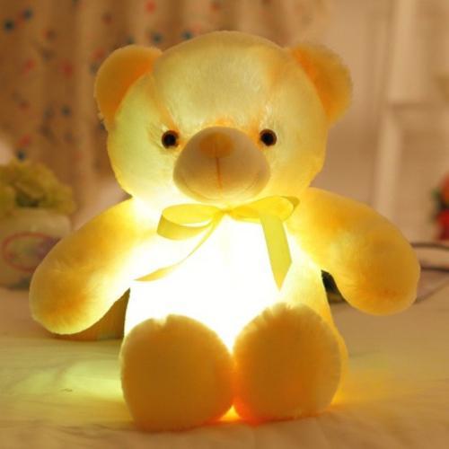 GlowTeddy | Verlicht de nacht - LED Teddy Beer Knuffel voor kinderen