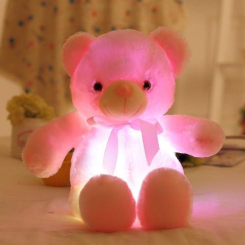 GlowTeddy | Verlicht de nacht - LED Teddy Beer Knuffel voor kinderen