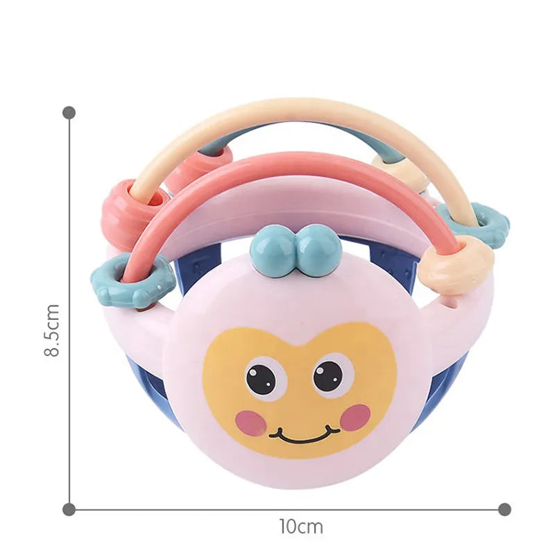 SoftBaby | "Kümmere dich um dein Kleines - Weicher Beißring Spielzeug für Babys, Bildungs- und Sinneserfahrung"