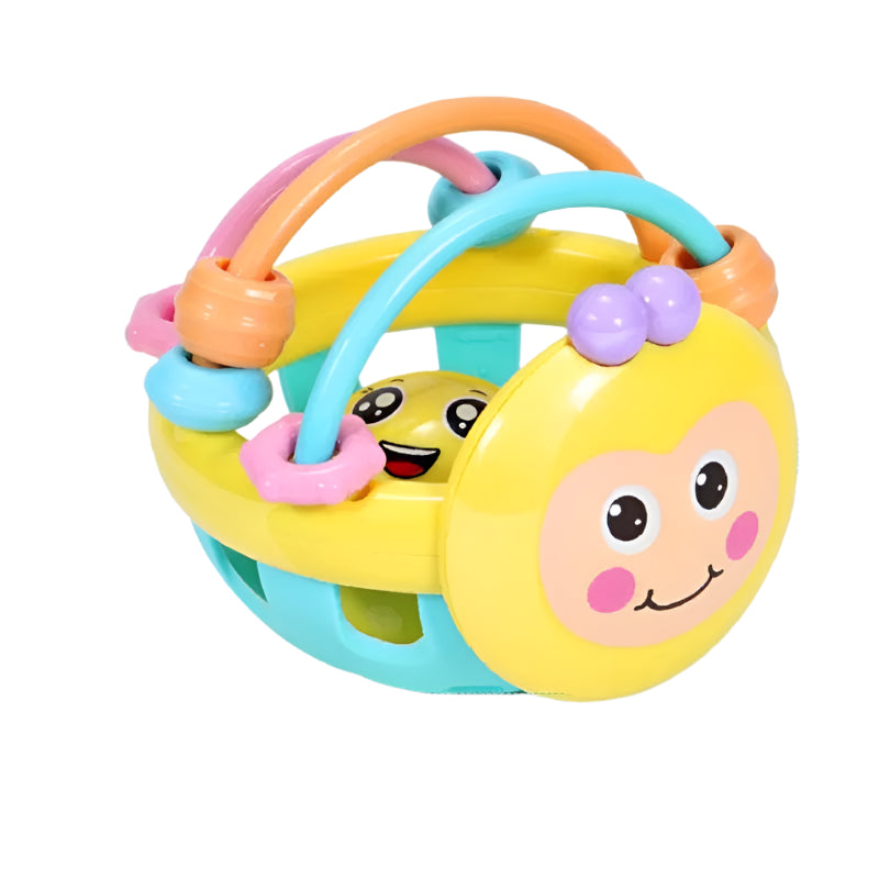 SoftBaby | "Kümmere dich um dein Kleines - Weicher Beißring Spielzeug für Babys, Bildungs- und Sinneserfahrung"