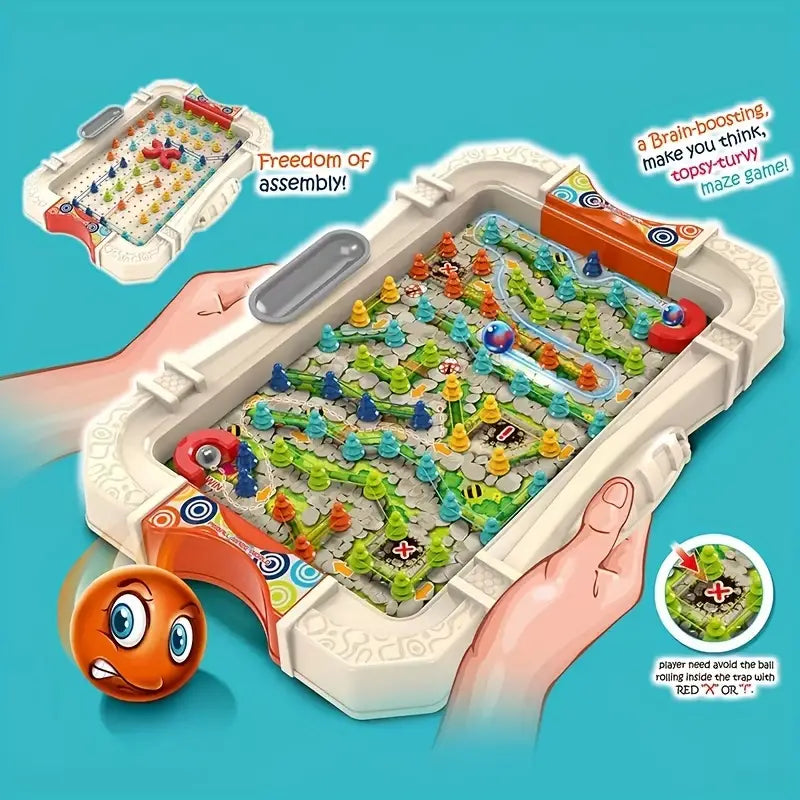 Balancerend Labyrint Bordspel voor Kinderen – Creatief Interactief Speelgoed van Plastic voor Leeftijd 3-6 Jaar 1