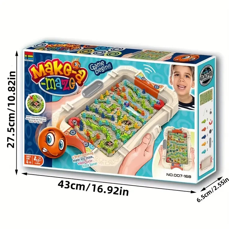 Balancerend Labyrint Bordspel voor Kinderen – Creatief Interactief Speelgoed van Plastic voor Leeftijd 3-6 Jaar 2
