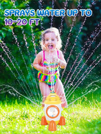 Thumbnail for Buitenspeelgoed Raket Fontein voor Kinderen vanaf 3 Jaar – Duurzaam en Veilig Buiten Speelgoed voor Creatief Spel 2