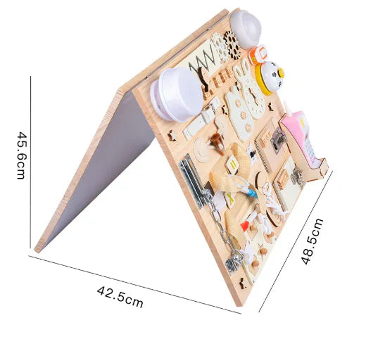 Happy Skills | Ontwikkeling met plezier - DIY Busy Board Materialen