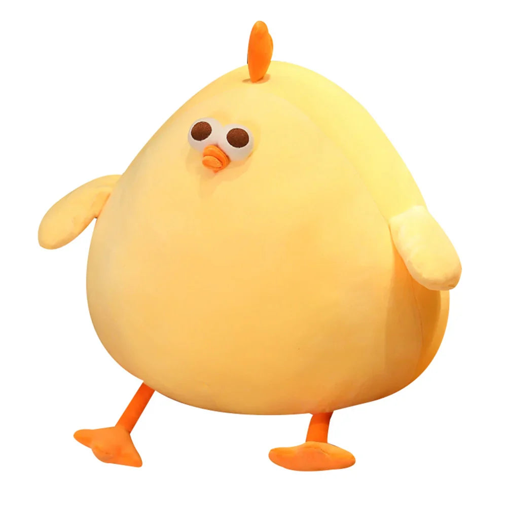 ChubbyHen | Weicher Kuss - Niedliches Mutterhen-Plüschkissen für Kinder