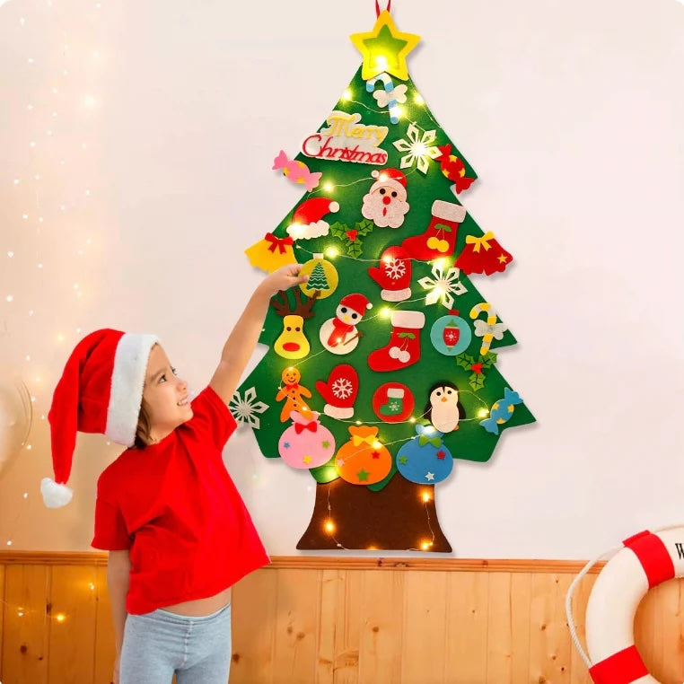 Festive FunTree | Feestelijke Vreugde Thuis - DIY Kerstboomset