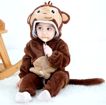 CozyCub Flanellen Onesie | 2-36 maanden, Knuffelzacht en Ademend – Ultiem Comfort voor Je Baby 13