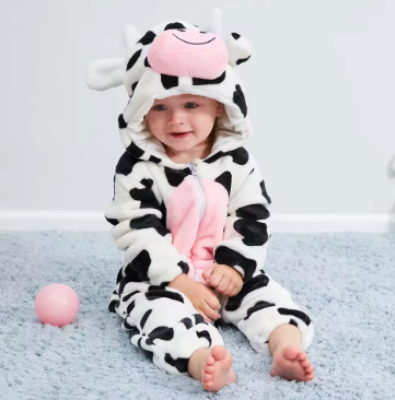 CozyCub Flanellen Onesie | 2-36 maanden, Knuffelzacht en Ademend – Ultiem Comfort voor Je Baby 17