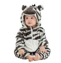 Thumbnail for CozyCub Flanellen Onesie | 2-36 maanden, Knuffelzacht en Ademend – Ultiem Comfort voor Je Baby 3