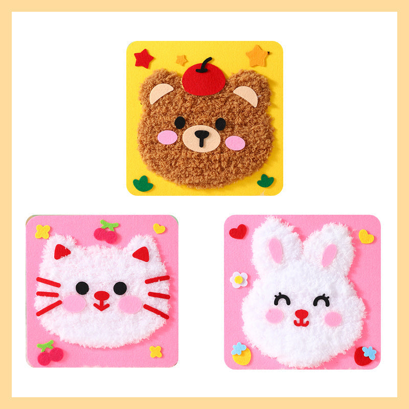 Threadica | Create unforgettable moments - DIY embroidery doll kit for creative children