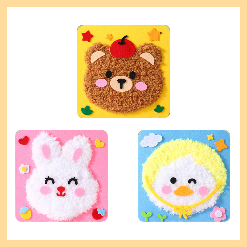 Threadica | Create unforgettable moments - DIY embroidery doll kit for creative children