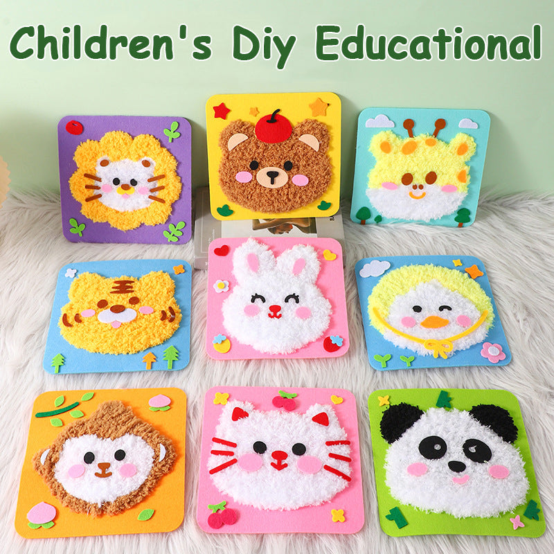 Threadica | Create unforgettable moments - DIY embroidery doll kit for creative children