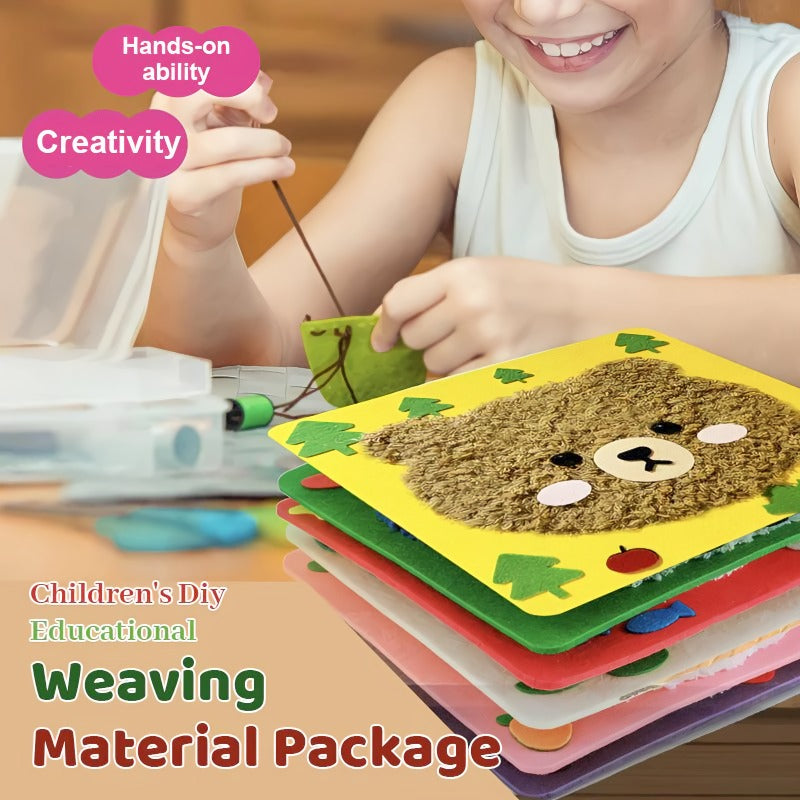 Threadica | Create unforgettable moments - DIY embroidery doll kit for creative children