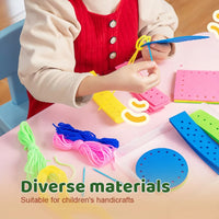 Thumbnail for Threadica | Create unforgettable moments - DIY embroidery doll kit for creative children