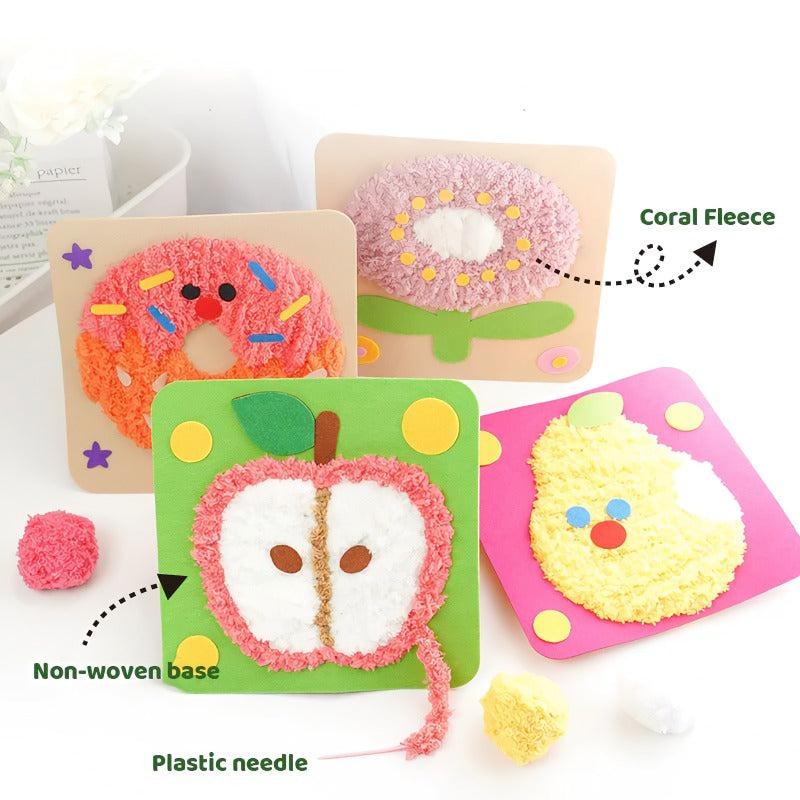 Threadica | Create unforgettable moments - DIY embroidery doll kit for creative children