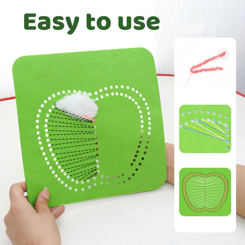 Threadica | Create unforgettable moments - DIY embroidery doll kit for creative children