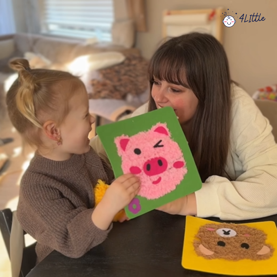 Creatieve NaaiKit | 5 Schattige Dieren, Kindvriendelijk 3+ – Stimuleer Creativiteit en Motoriek 6