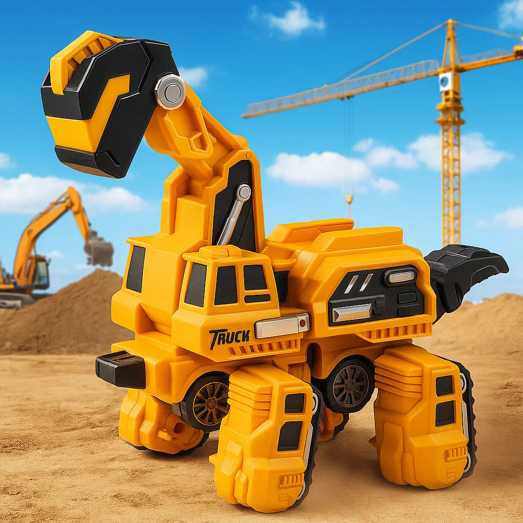 DinoDrive Auto | Transformeerbare Dino-Auto's, 3+ – Eindeloos speelplezier en creativiteit 0