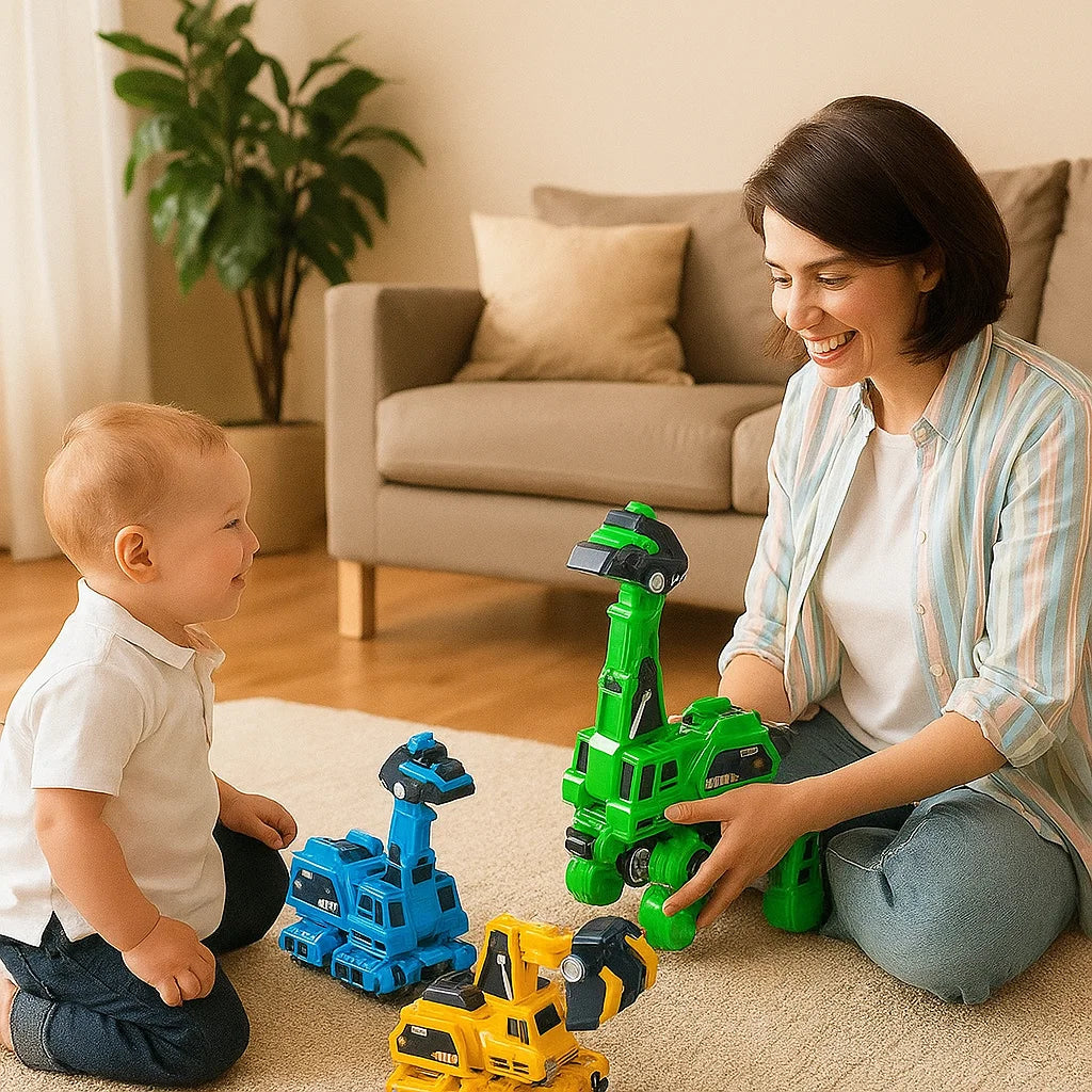 DinoDrive Auto | Transformeerbare Dino-Auto's, 3+ – Eindeloos speelplezier en creativiteit 1
