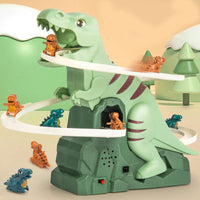 Thumbnail for DinoRace Interactieve Racebaan | Auto's met Automatische Klimfunctie & LED, 3+ – Spannend Avontuur met Dinosaurussen 1