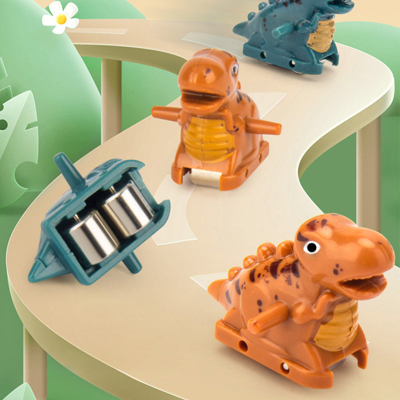 DinoRace Interactieve Racebaan | Auto's met Automatische Klimfunctie & LED, 3+ – Spannend Avontuur met Dinosaurussen 4
