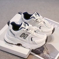 Thumbnail for Donkerblauwe Kindersneakers zonder Veters – Lichtgewicht Ademend Ontwerp – Maat 26-33 2