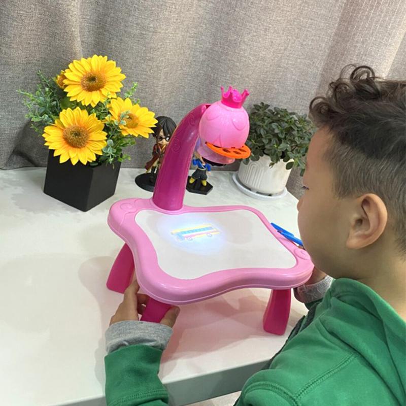 Emma | LED Tekenprojector met Muziek voor Kinderen - Educatief Speelgoed vanaf 3 Jaar 7