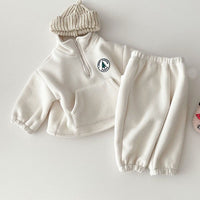 Thumbnail for Fleece Pullover Set | 2-delige set voor 6-24 maanden – Warmte en stijl voor elke gelegenheid 0