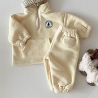 Thumbnail for Fleece Pullover Set | 2-delige set voor 6-24 maanden – Warmte en stijl voor elke gelegenheid 2