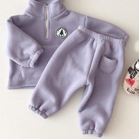 Thumbnail for Fleece Pullover Set | 2-delige set voor 6-24 maanden – Warmte en stijl voor elke gelegenheid 3
