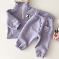 Thumbnail for Fleece Pullover Set | 2-delige set voor 6-24 maanden – Warmte en stijl voor elke gelegenheid 7