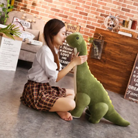 Thumbnail for Giant Dinosaur Plush Pillow | Stress Relief & Comfort - Cute Tanistropheus Toy for Kids & Adults