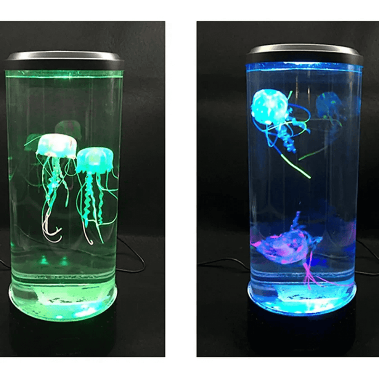 Luminous Jellyfish Lamp | Mood-boosting LED Jellyfish Decoration - Relax and unwind with a glowing jellyfish lamp