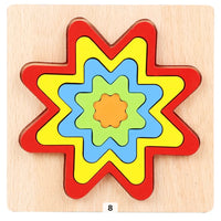 Thumbnail for EcoToys™ Geometric Puzzle | Educatief puzzelen met vormen - Geometrische Houten Puzzel