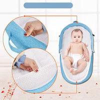 Thumbnail for DreamNest | Veiligheid en comfort voor je kleintje - Opvouwbaar babybed met klamboe