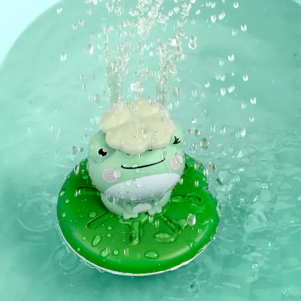 Froggy Splash | Plezier en lachen tijdens het badderen - Elektrisch spuitend waterspeeltje