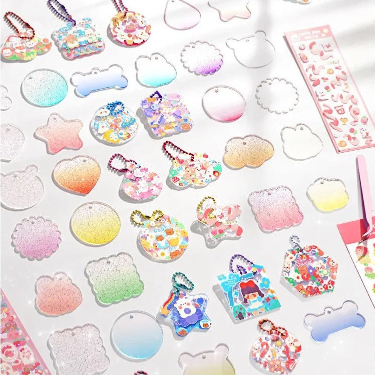 GukaCraft | Desarrolla Creatividad - Set de Pegatinas y Pegamento DIY para Niñas