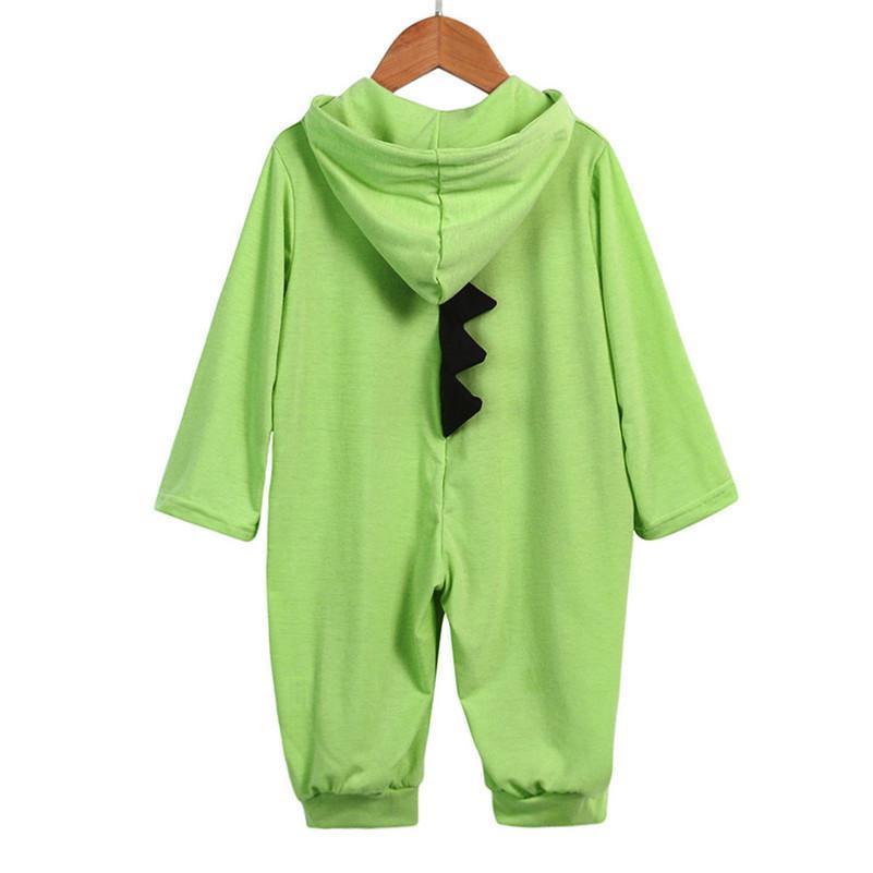 DinoCuddle Romper | Knuffelzacht Comfort - Dino Jumpsuit voor Baby's