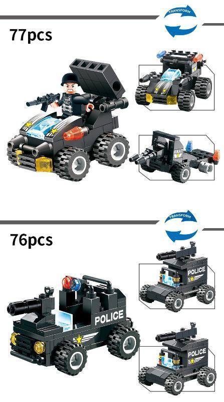 PowerForce | Bouwplezier voor Avontuurlijke Kids - Lego SWAT Politie Serie